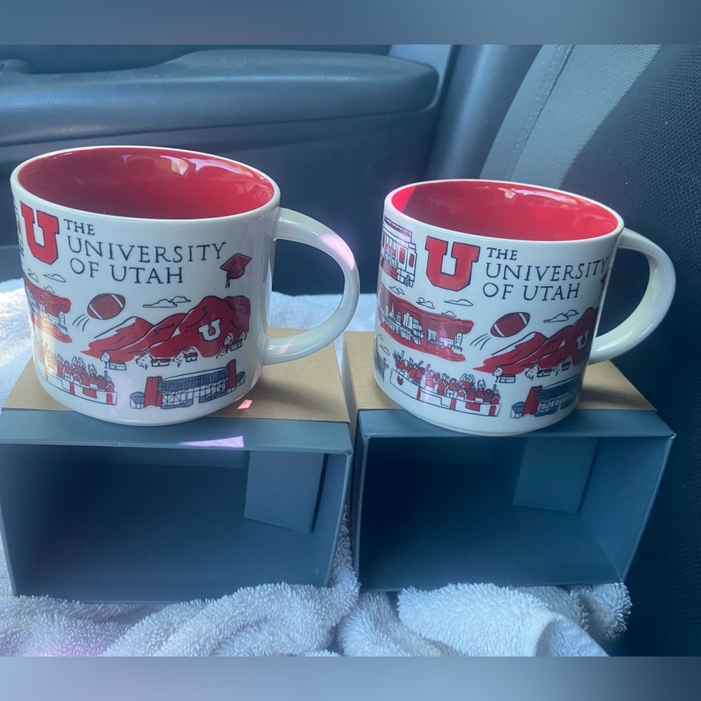 💥💥Starbucks Been there Campus Collection University of Utah Coffee Mug💥💥